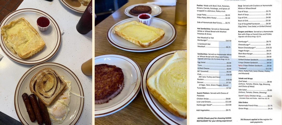 Suomi Home Bakery & Restaurant