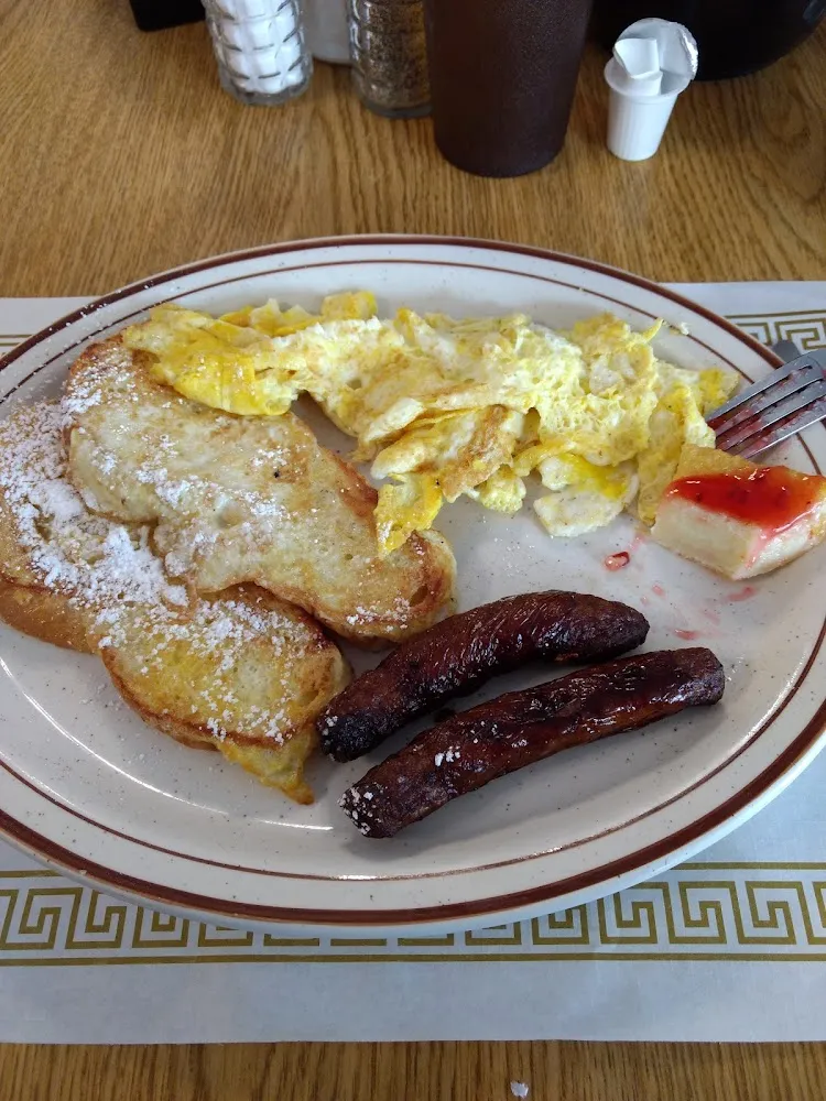 2 Eggs Bacon and Finnish French Toast