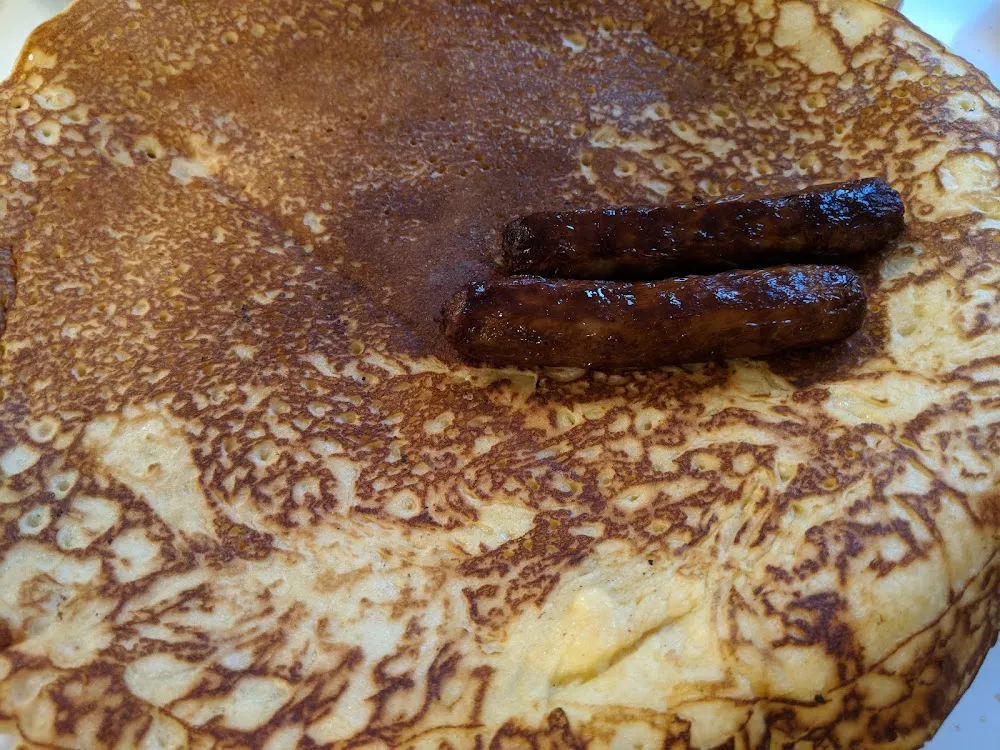 Pancake with Sausage